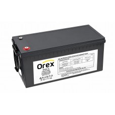 Orex 12V 240Ah (20Hr) Vrla Deep Cycle AGM Kuru Akü (522x239x222mm)